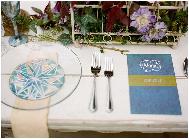 Wedding Menu Style